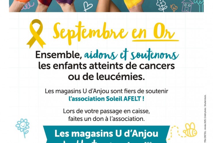 Septembre en or 2025 - Collecte Magasins U Septembre en or 2025 - Collecte Magasins U